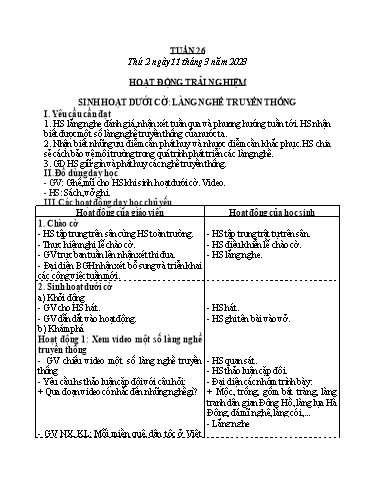 Giáo án Toán + Tiếng Việt 3 (Kết nối tri thức) - Tuần 26 - Năm học 2022-2023 - Trần Thị Hương